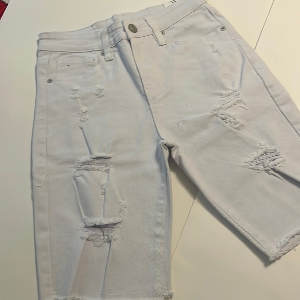 Men’s White Shorts